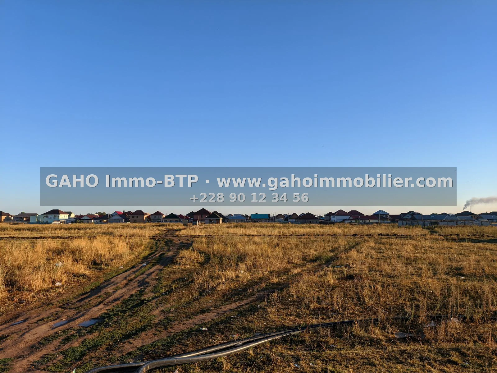 Terrain viabilisé de 600 m² à Adidogomé